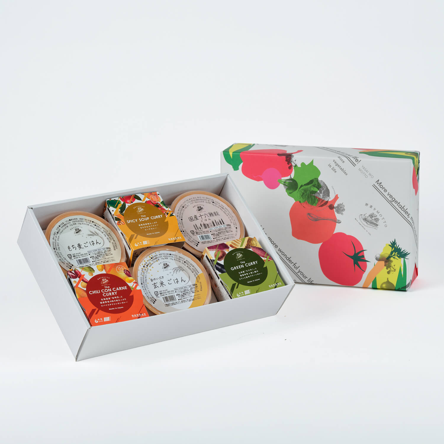 ごはん3個&カレー3個セット