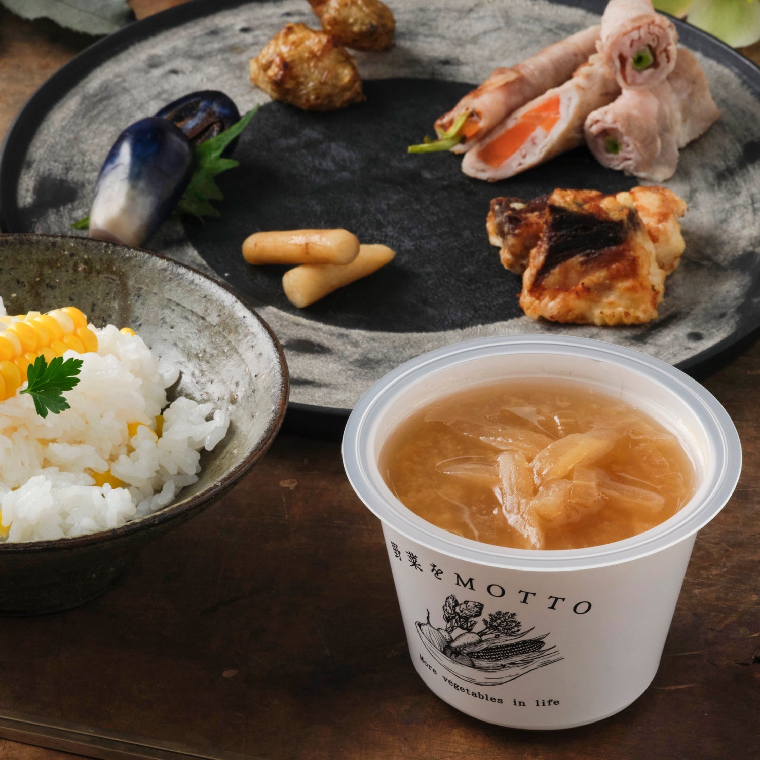 【自由に選べる定期】かつおと昆布のだしが効いた大根たっぷり味噌汁