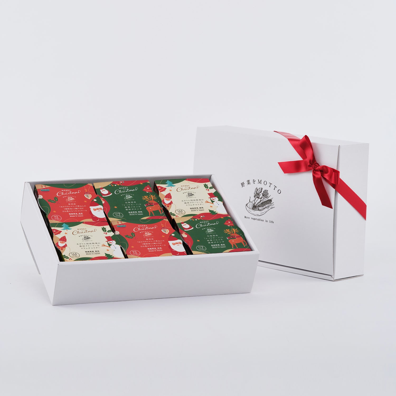 クリスマスラッピングペーパー 6本セット うらやましい
