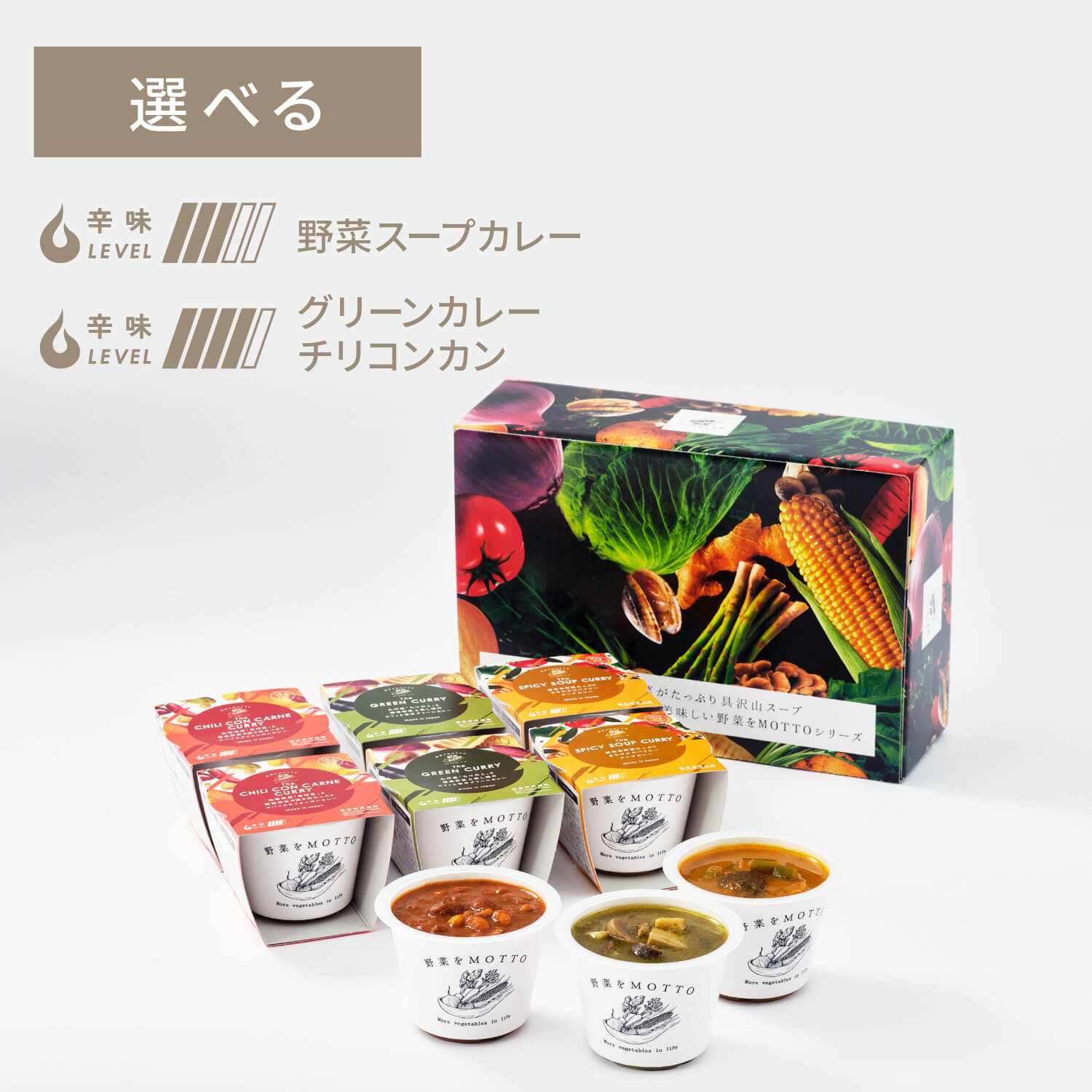 選べるカレー6個セット