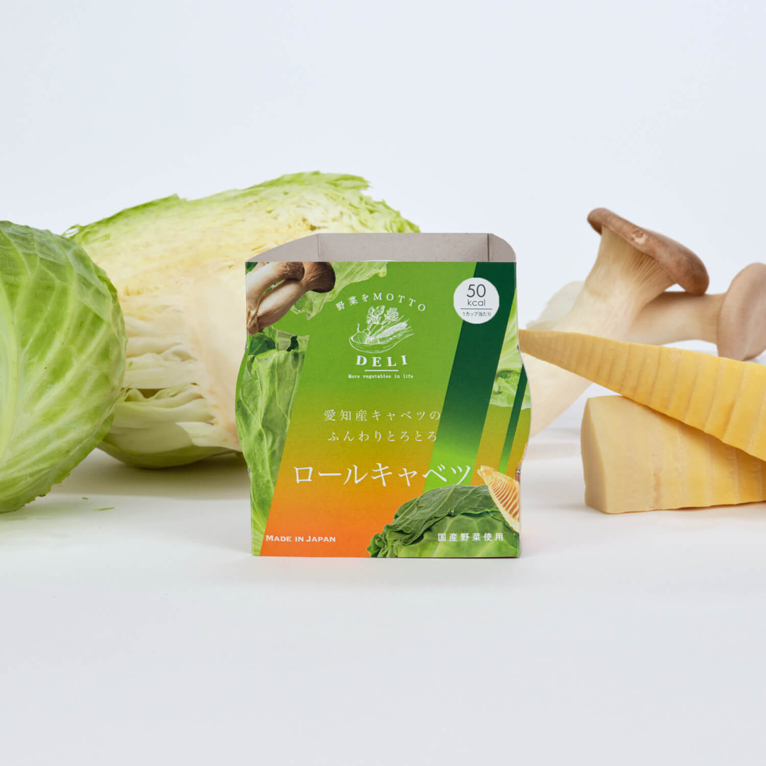 DELI】愛知産キャベツのふんわりとろとろロールキャベツ｜【公式】野菜