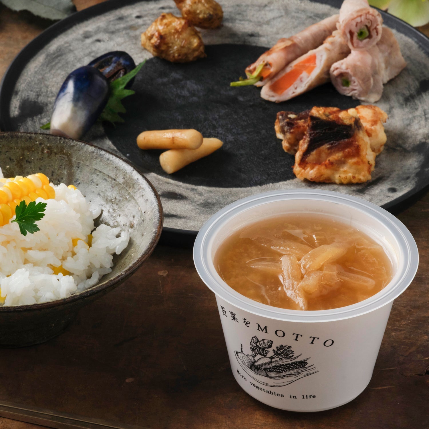 かつおと昆布のだしが効いた大根たっぷり味噌汁【自由に選べる定期】