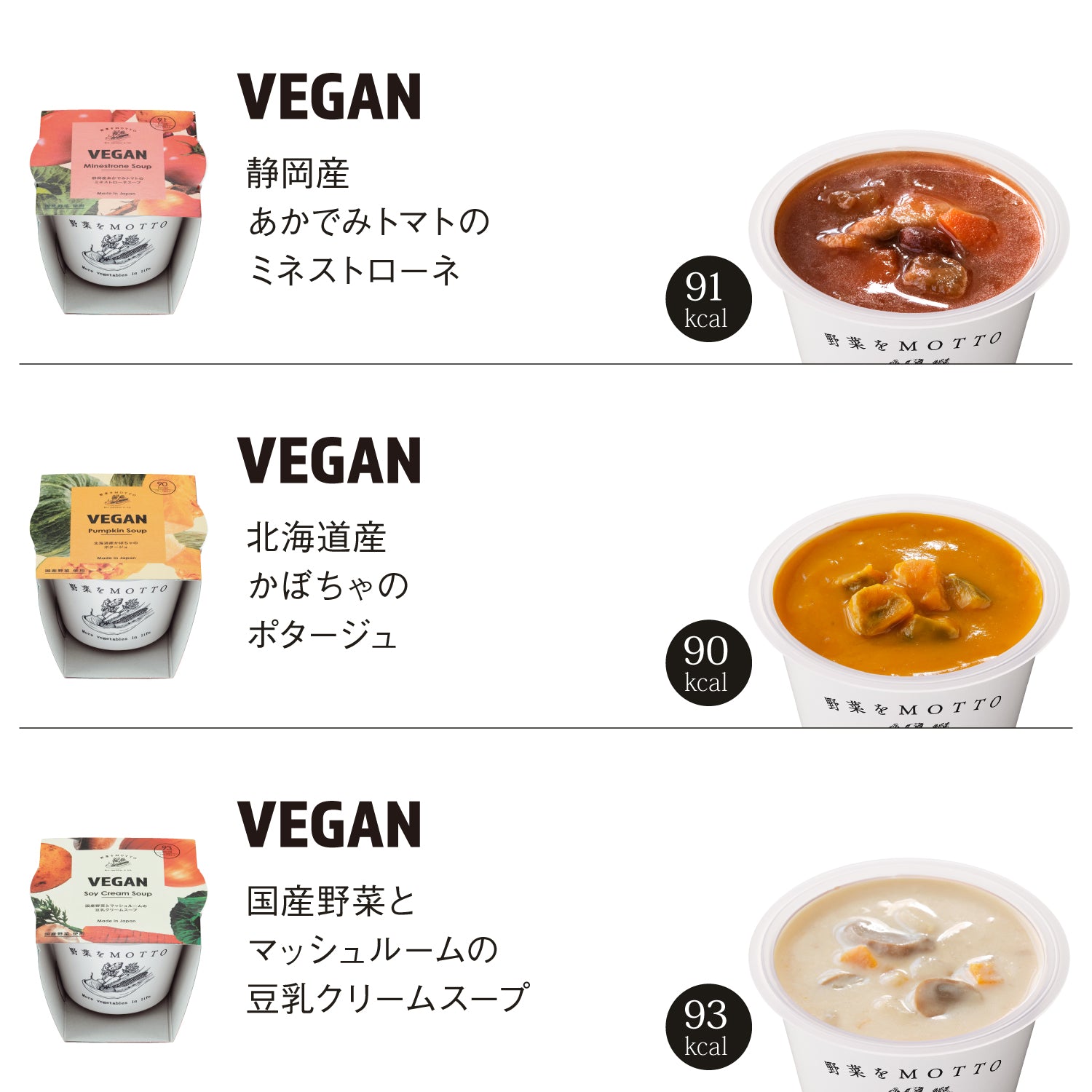 【VEGAN】ヴィーガンスープ6個セット