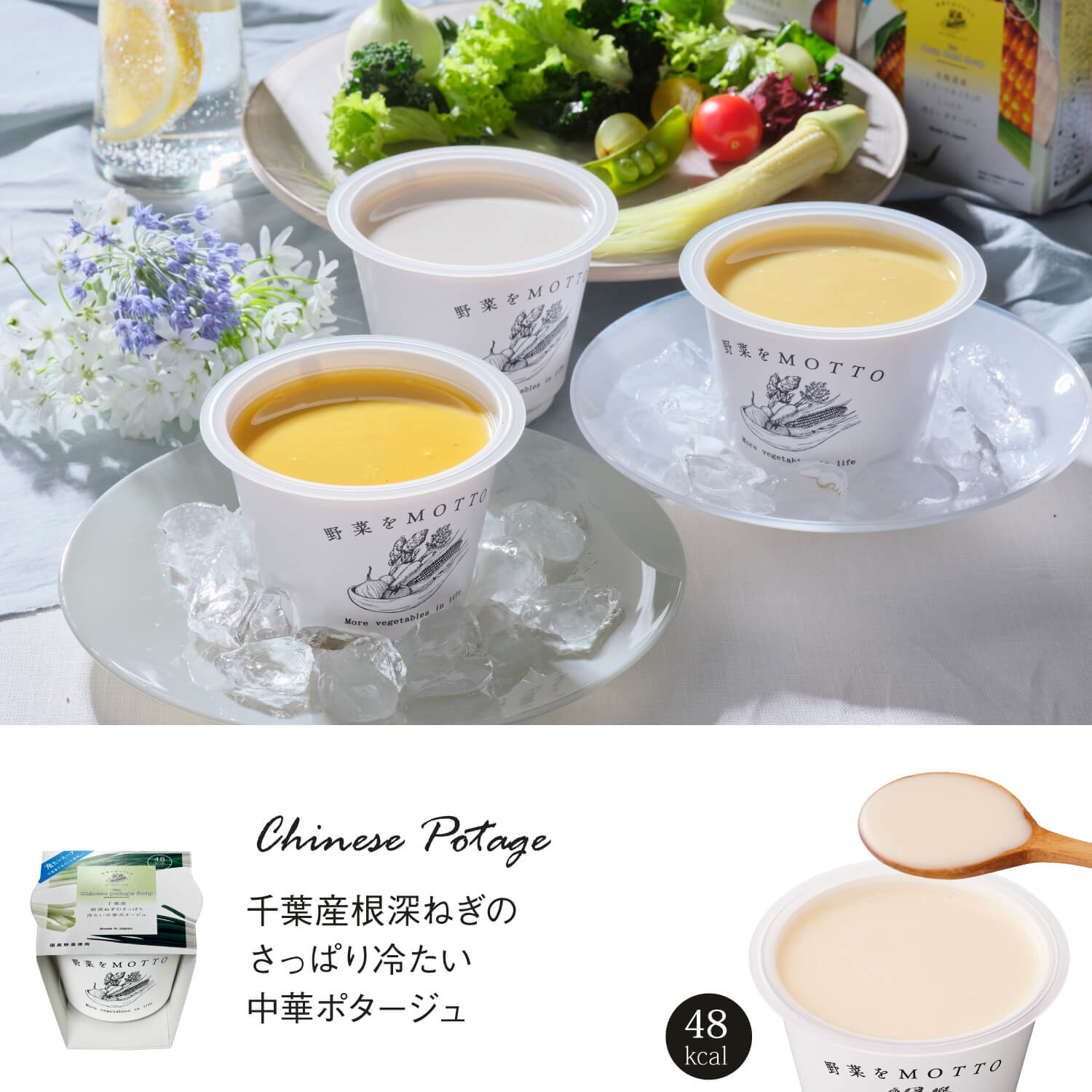 冷たいスープ 6個 セット